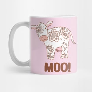 Paisley Cow Print - Moo Mug